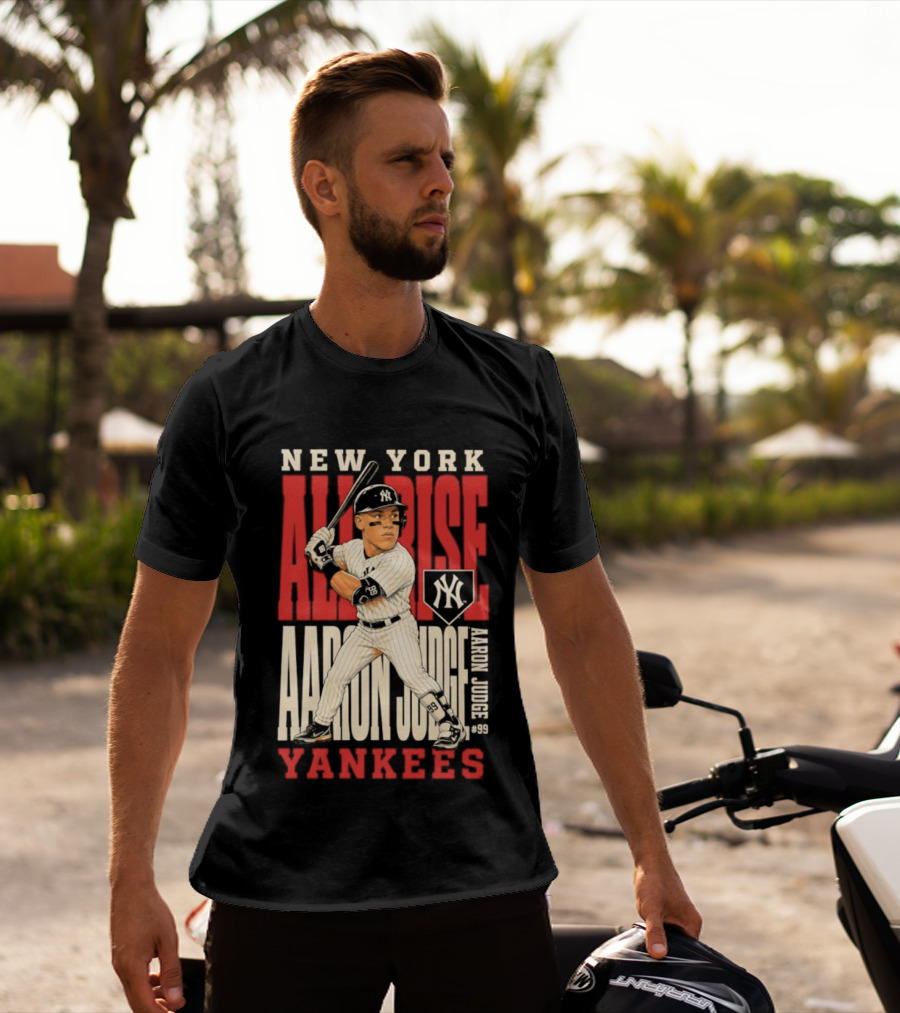 New York Yankees Aaron Judge 2026 Season Caricature T-Shirt
