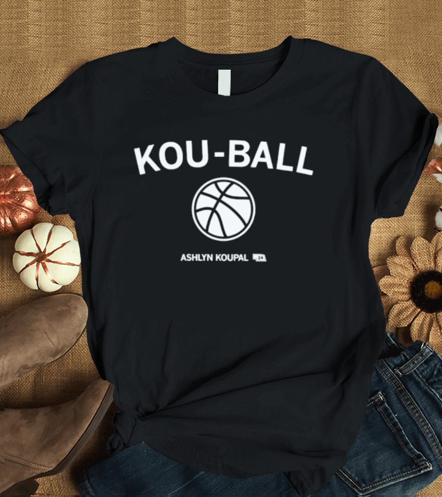 Ashlyn Koupal Kou Ball Basketball T-Shirt