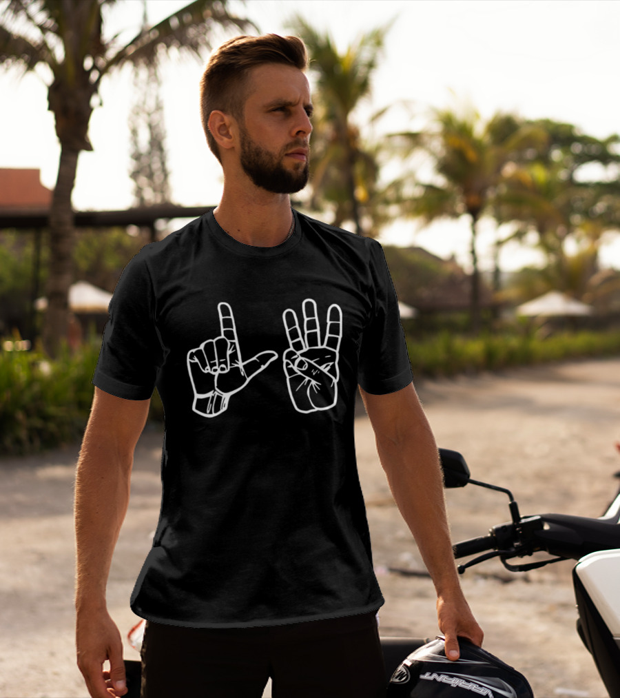 Atlanta Braves 2026 Deaf Awareness Night Baseball Hand Signal T-Shirt