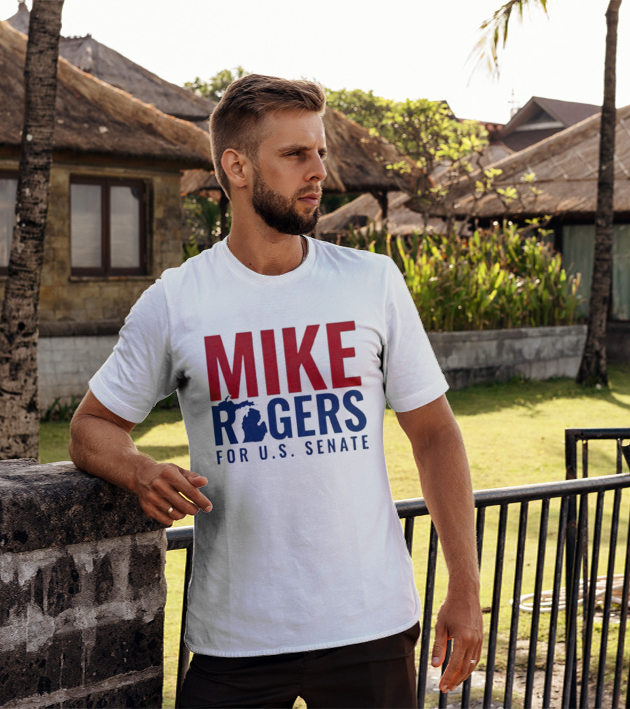 Mike Rogers Michigan For US Senate Election T-Shirt