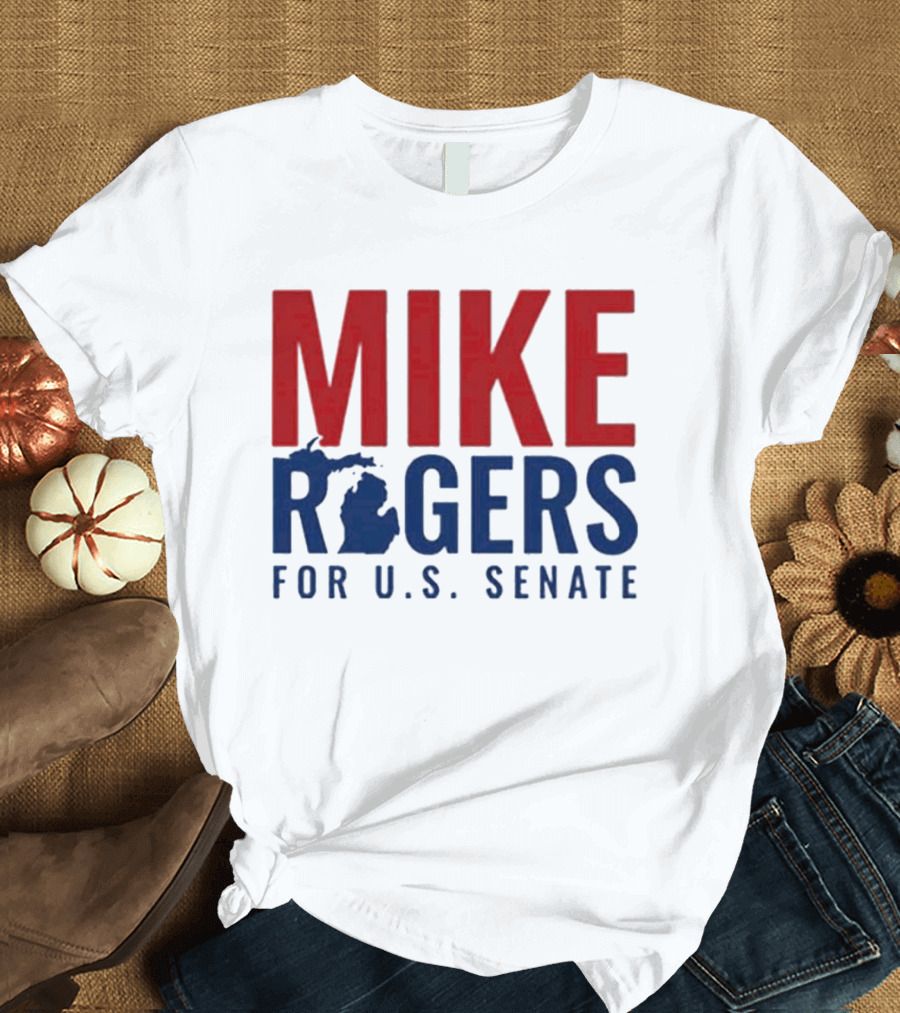 Mike Rogers Michigan For US Senate Election T-Shirt
