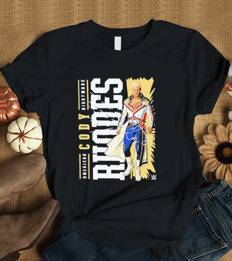 Cody Rhodes American Nightmare WWE Wrestling Iconic Outfit T-Shirt
