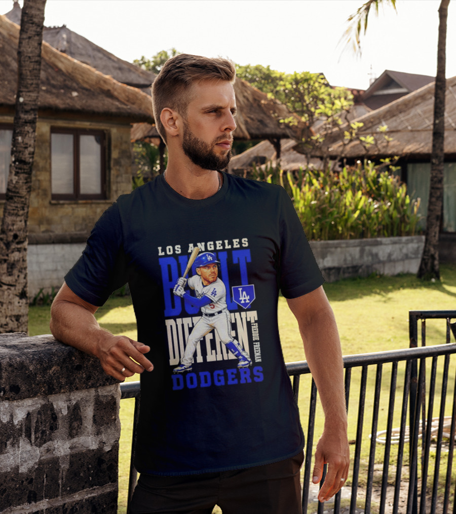 Los Angeles Dodgers Built Different Freddie Freeman MLB T-Shirt