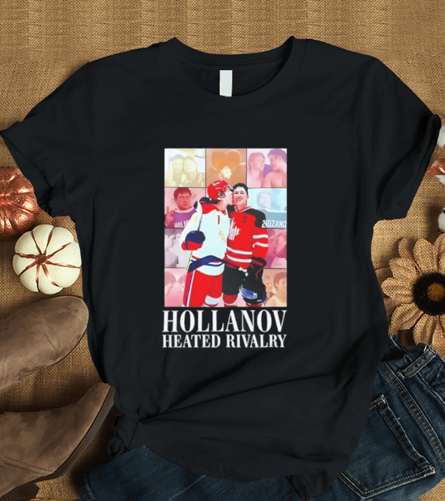 Hollanov Heated Rivalry Hockey Romance 90210ando Walliam 993 T-Shirt