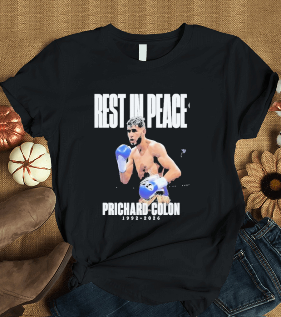 Rest In Peace Prichard Colon 1992 2026 Boxing Gloves T-Shirt