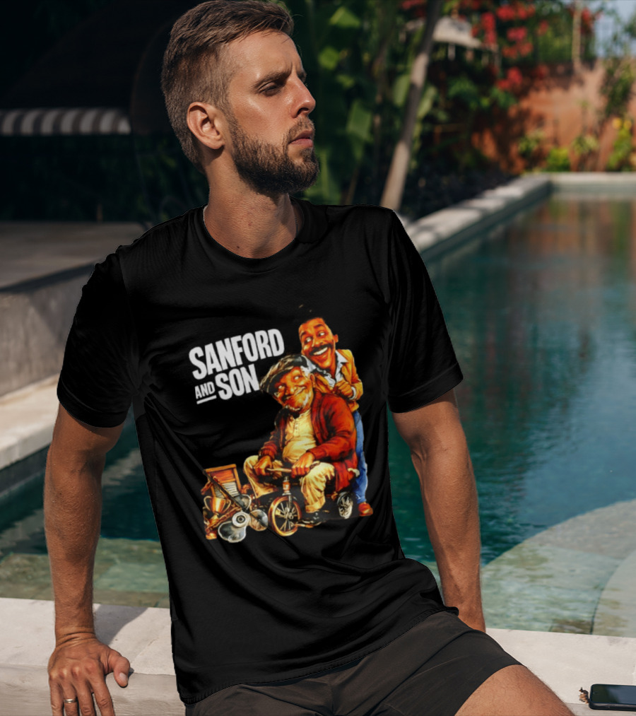 Sanford And Son Redd Foxx 70s Sitcom Classic Comedy T-Shirt