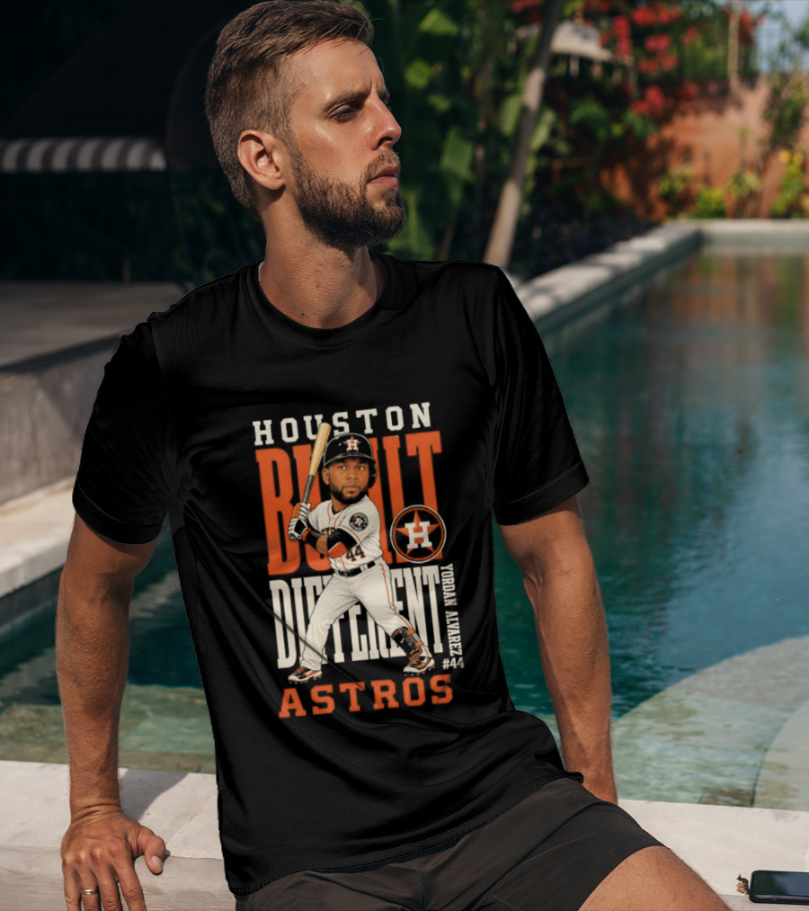 Houston Built Different Astros Yordan Alvarez #44 T-Shirt