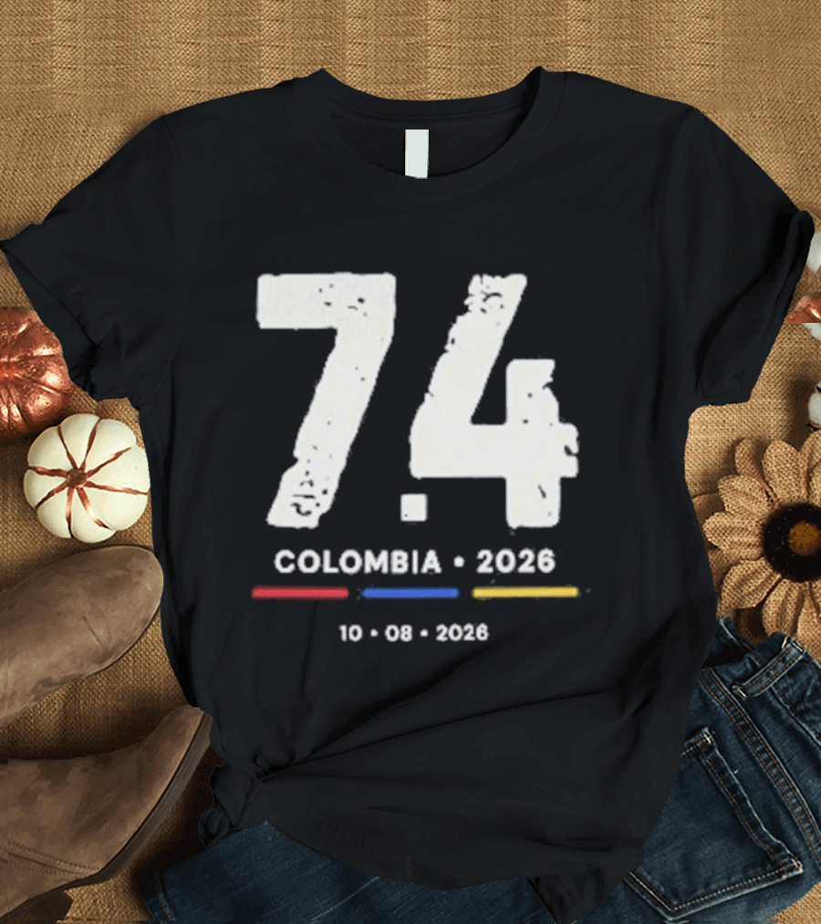 74 Colombia 2026 10 03 2026 T-Shirt