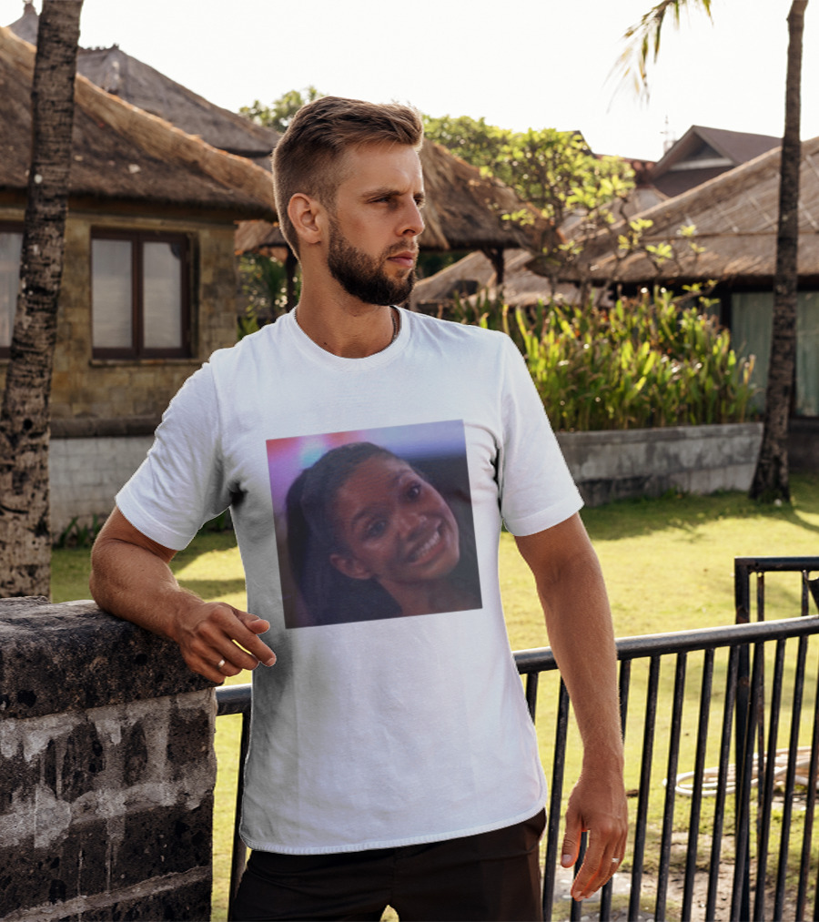 Melanie Moreno Meme Smiling Gone Mad T-Shirt
