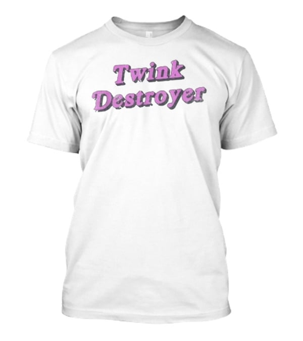 Twink Destroyer Bold Pink T-Shirt