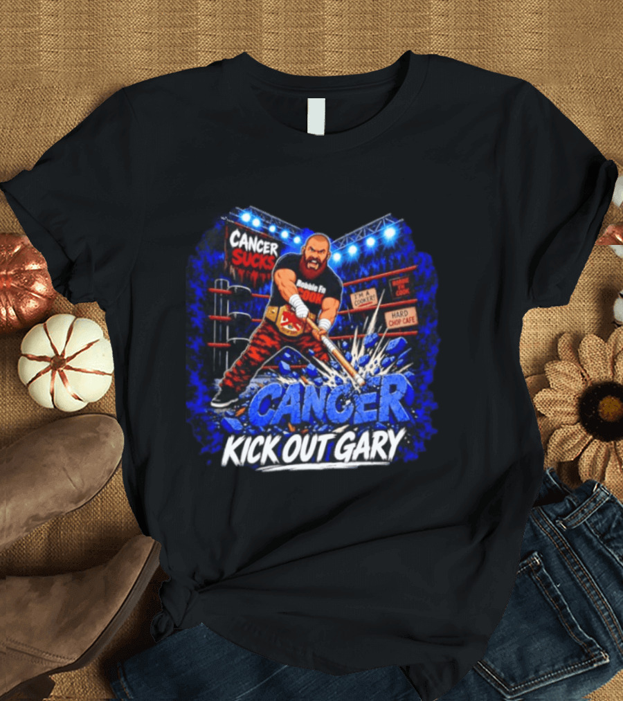 Cancer Sucks Robbie Fn Cook I'm A Cooker Hard Chop Cafe Kick Out Gary T-Shirt