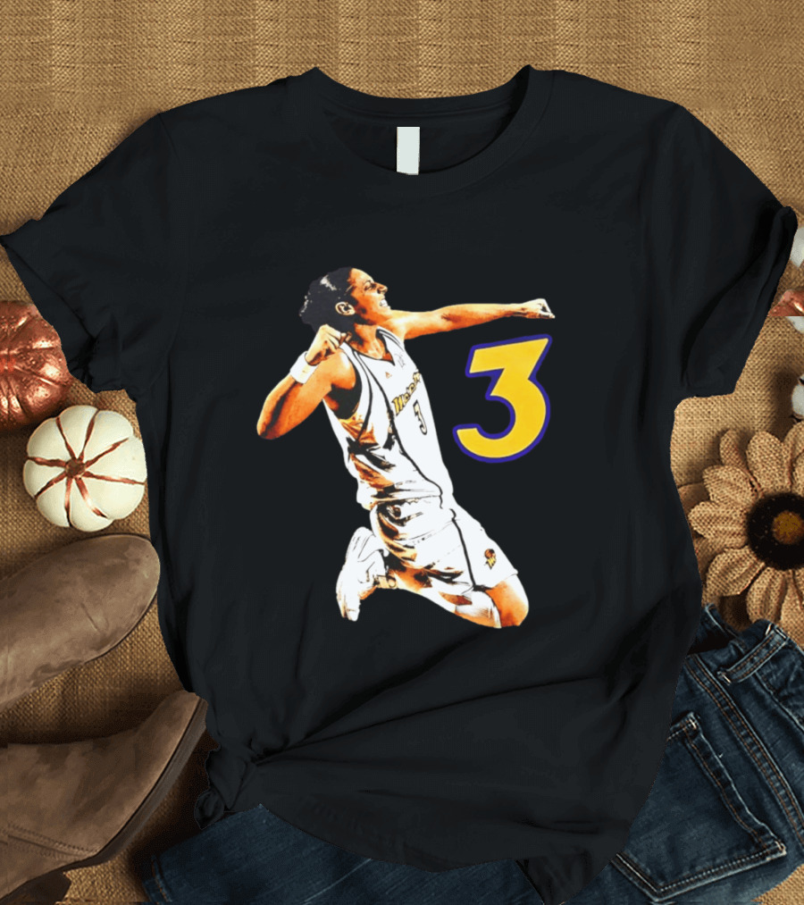 Diana Taurasi 3 Phoenix Mercury Basketball Legend Iconic Celebration T-Shirt