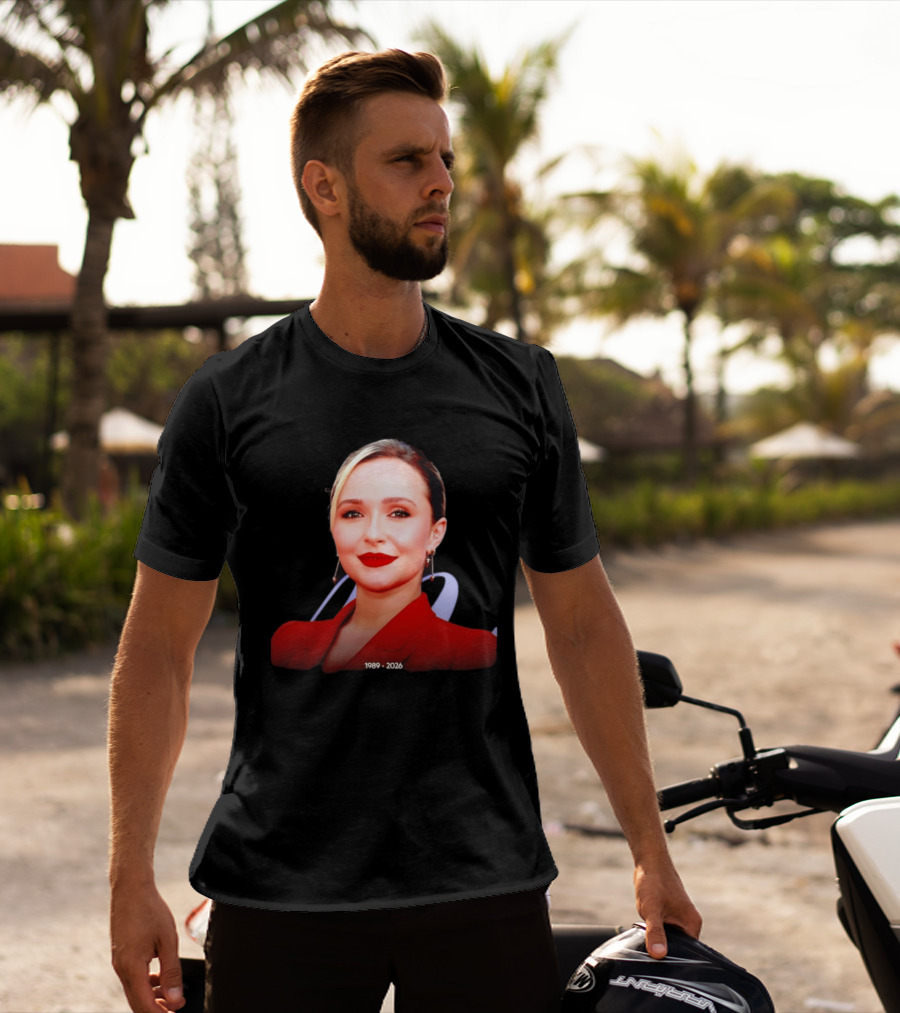 In Memory Of Hayden Panettiere 1989 2026 T-Shirt