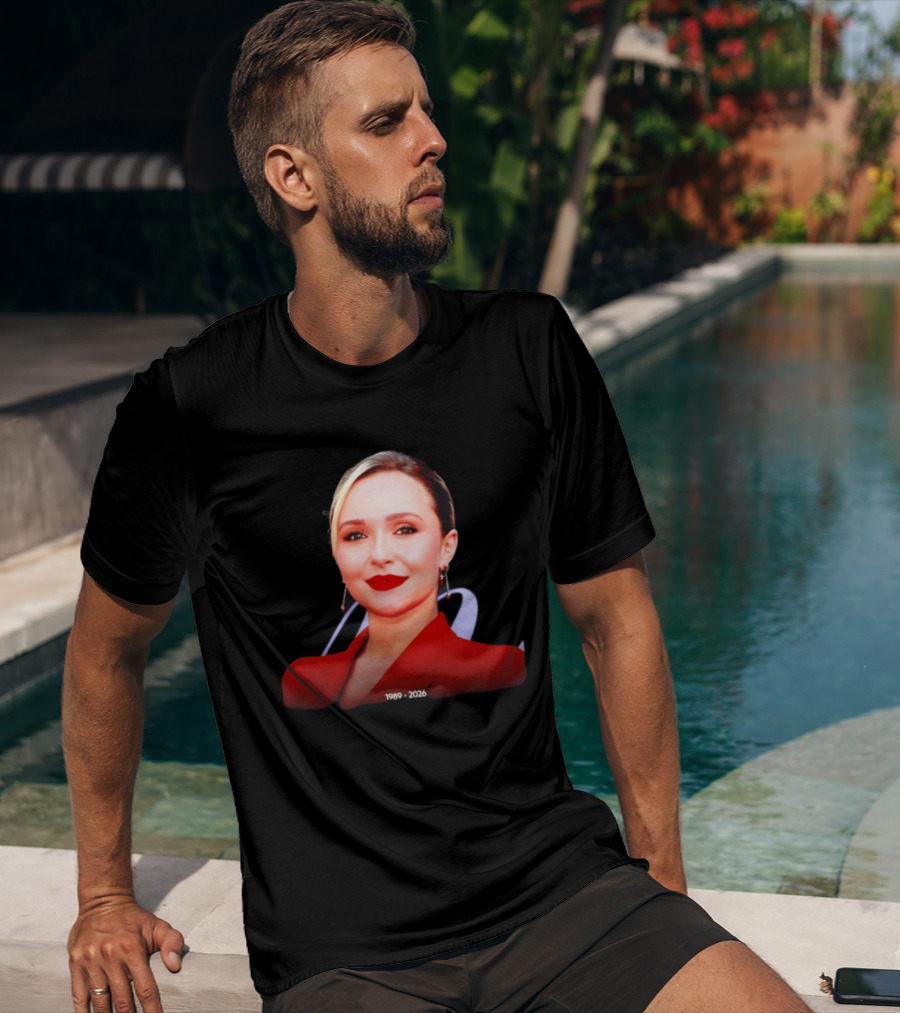 In Memory Of Hayden Panettiere 1989 2026 T-Shirt