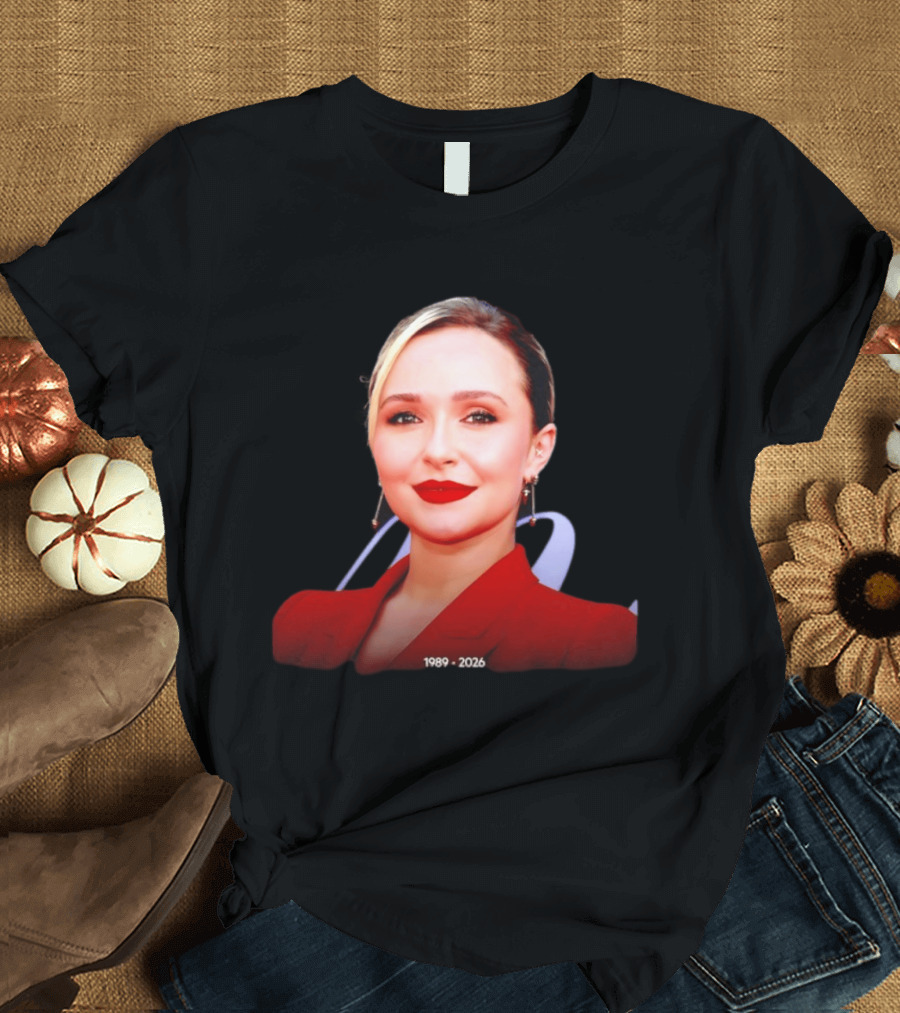 In Memory Of Hayden Panettiere 1989 2026 T-Shirt