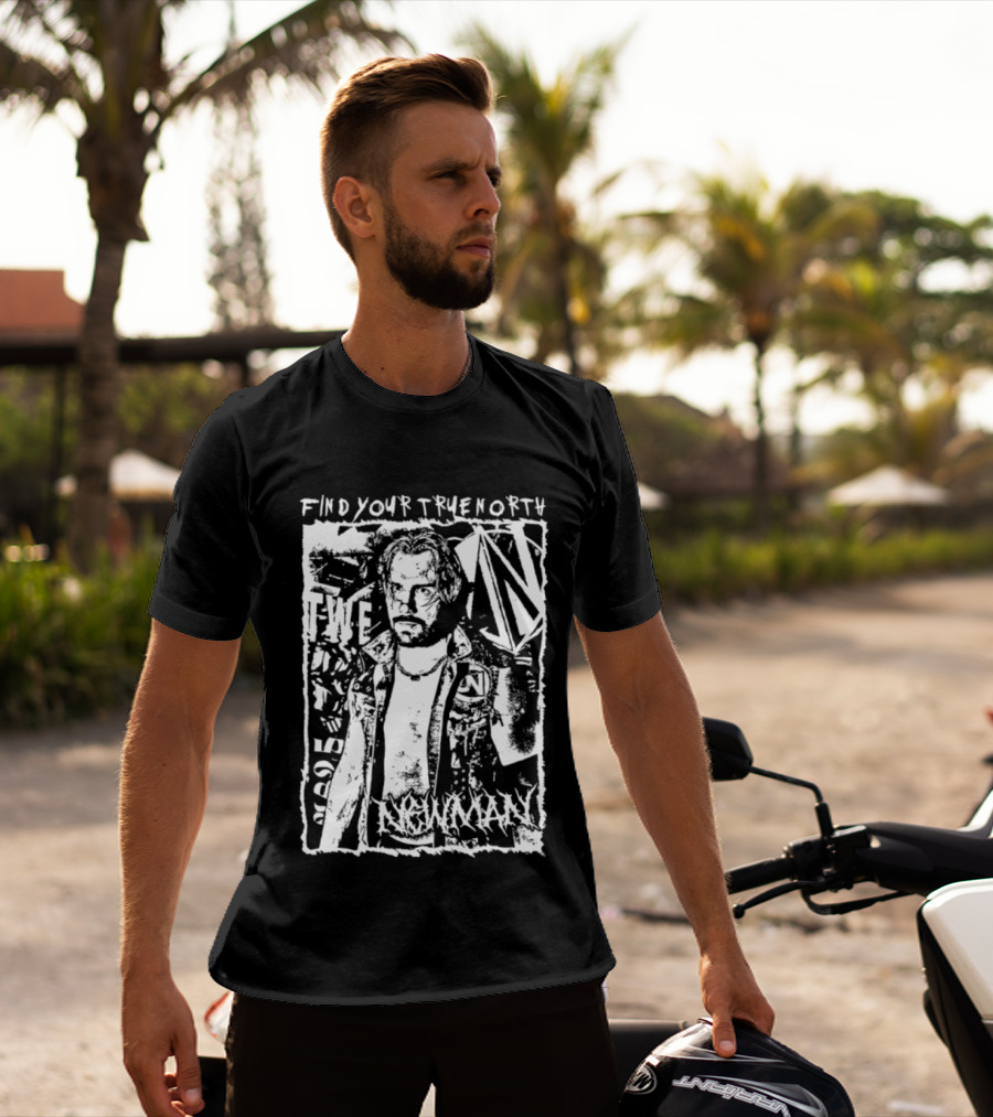 Find Your True North NXT Newman Wrestling T-Shirt