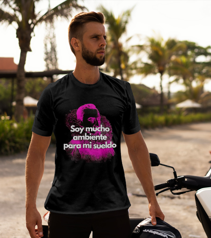 Soy Mucho Ambiente Para Mi Sueldo Retro Pop T-Shirt