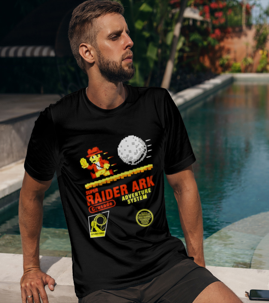 Super Raider Ark Adventure System Crusade Explore Series T-Shirt