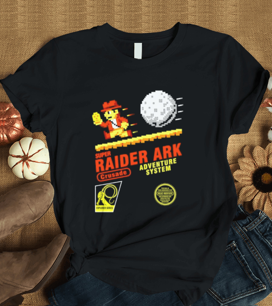 Super Raider Ark Adventure System Crusade Explore Series T-Shirt