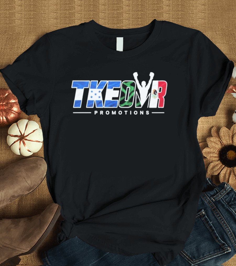 TKEOVR Promotions Honduras And Mexico Flags Celebratory T-Shirt