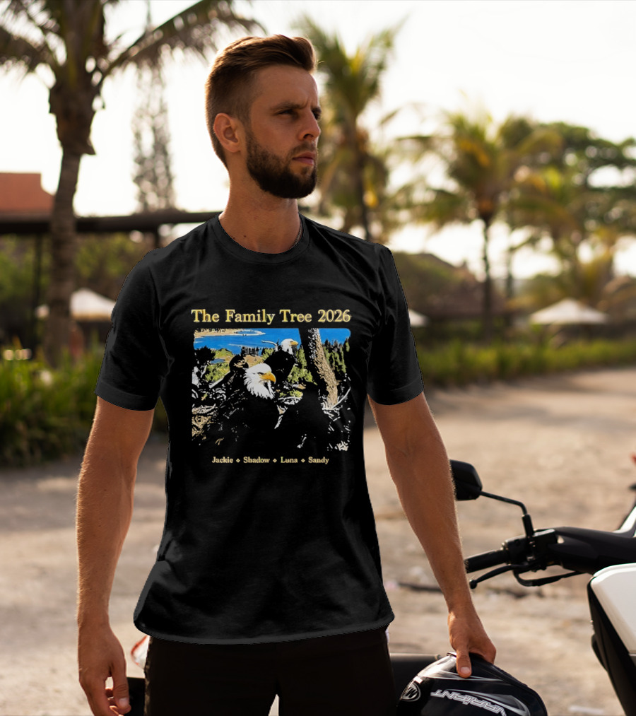 The Family Tree 2026 Jackie Shadow Luna Sandy Bald Eagles T-Shirt