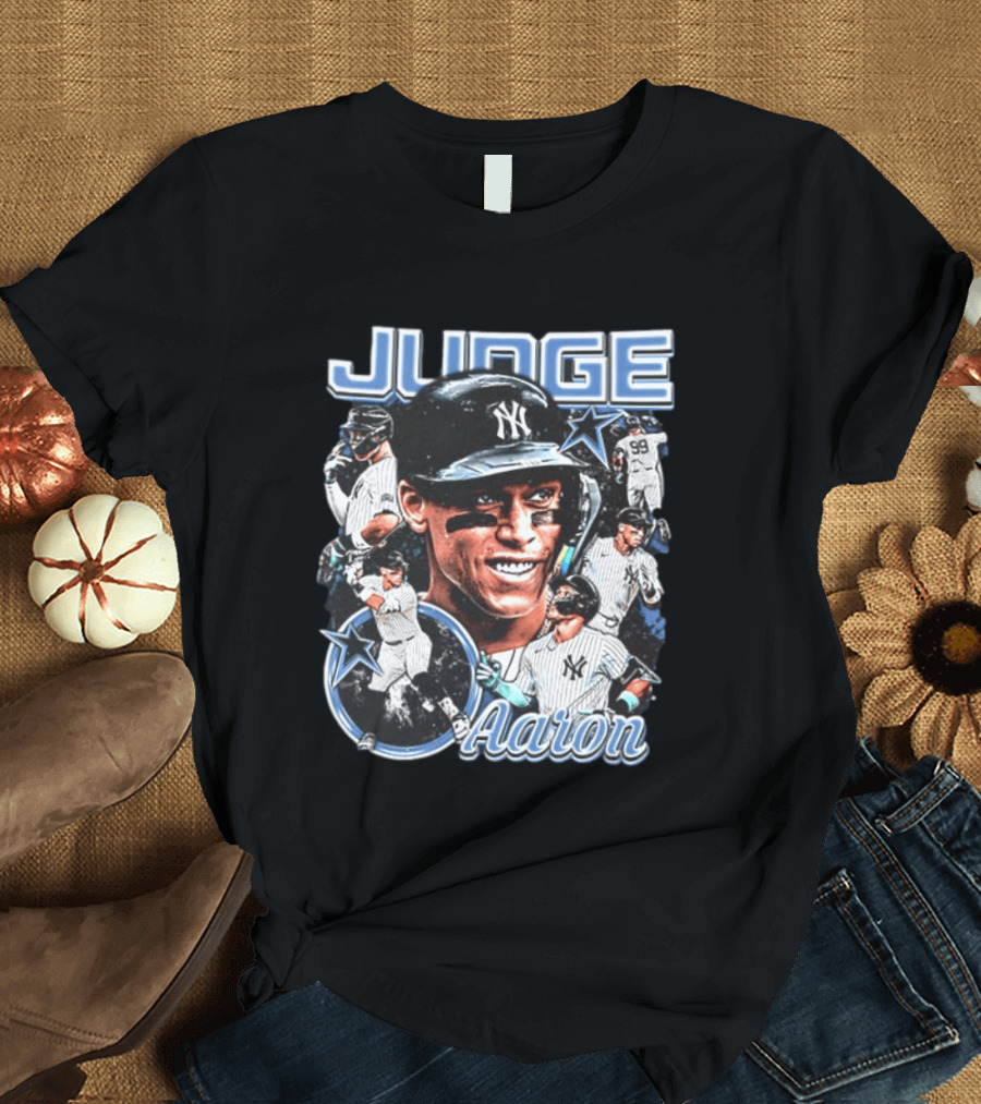 Aaron Judge New York Yankees Baseball Star Player Highlights 2026 T-Shirt