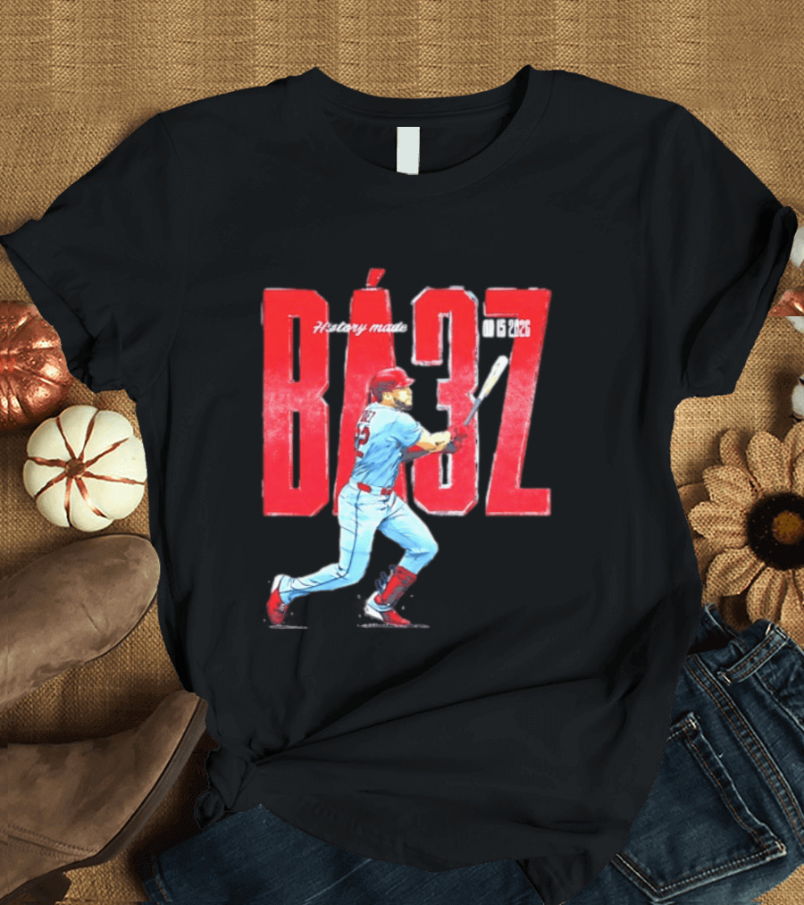 St. Louis Cardinals Joshua Baez History Made 2026 MLB Debut T-Shirt
