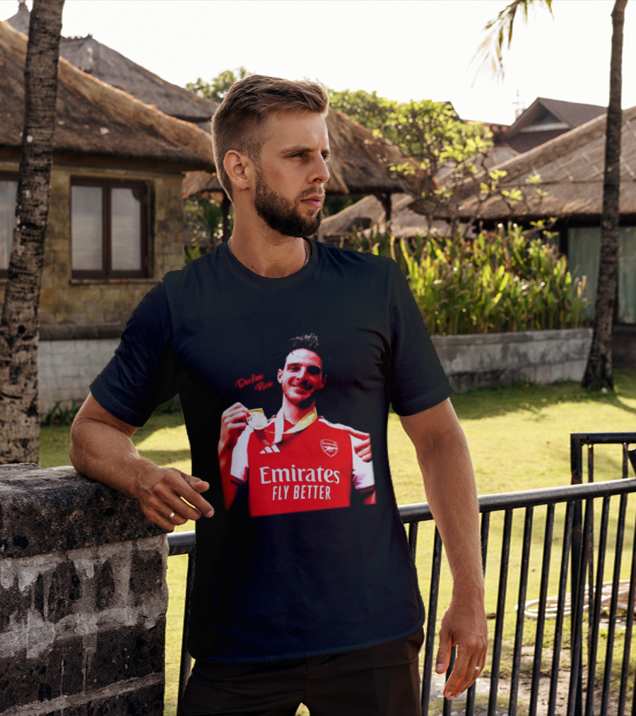 Declan Rice Arsenal Premier League Winner 2026 Emirates Fly Better T-Shirt