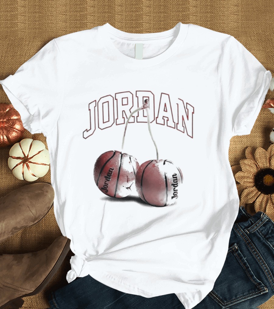 Jordan Cherry Basketball Established 1984 T-Shirt