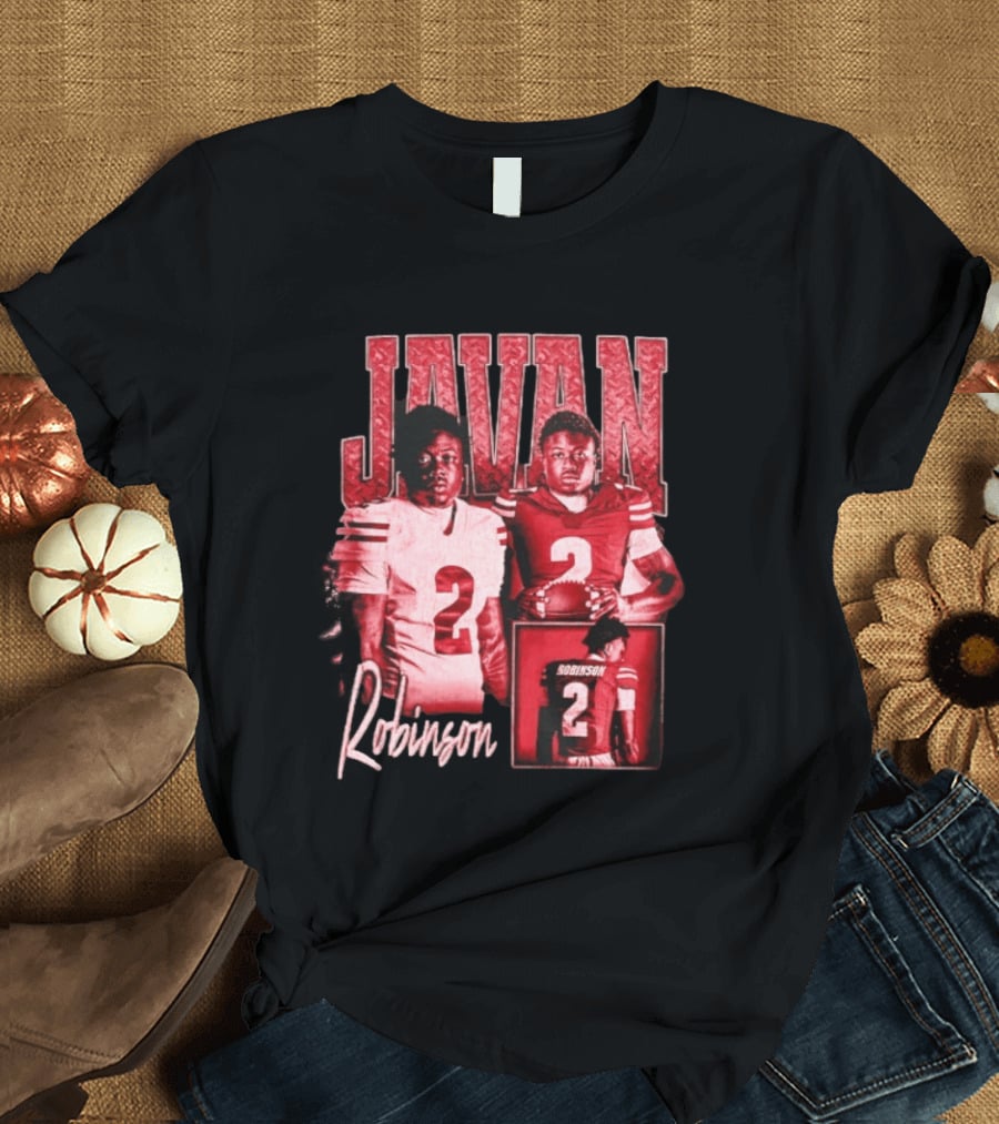 Javan Robinson Florida State Seminoles Football Number 2 T-Shirt