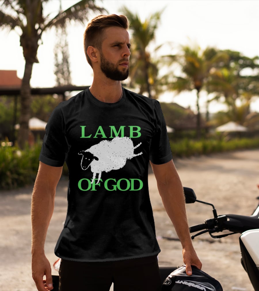 Lamb Of God Heavy Metal Band Metalcore Sheep Image T-Shirt