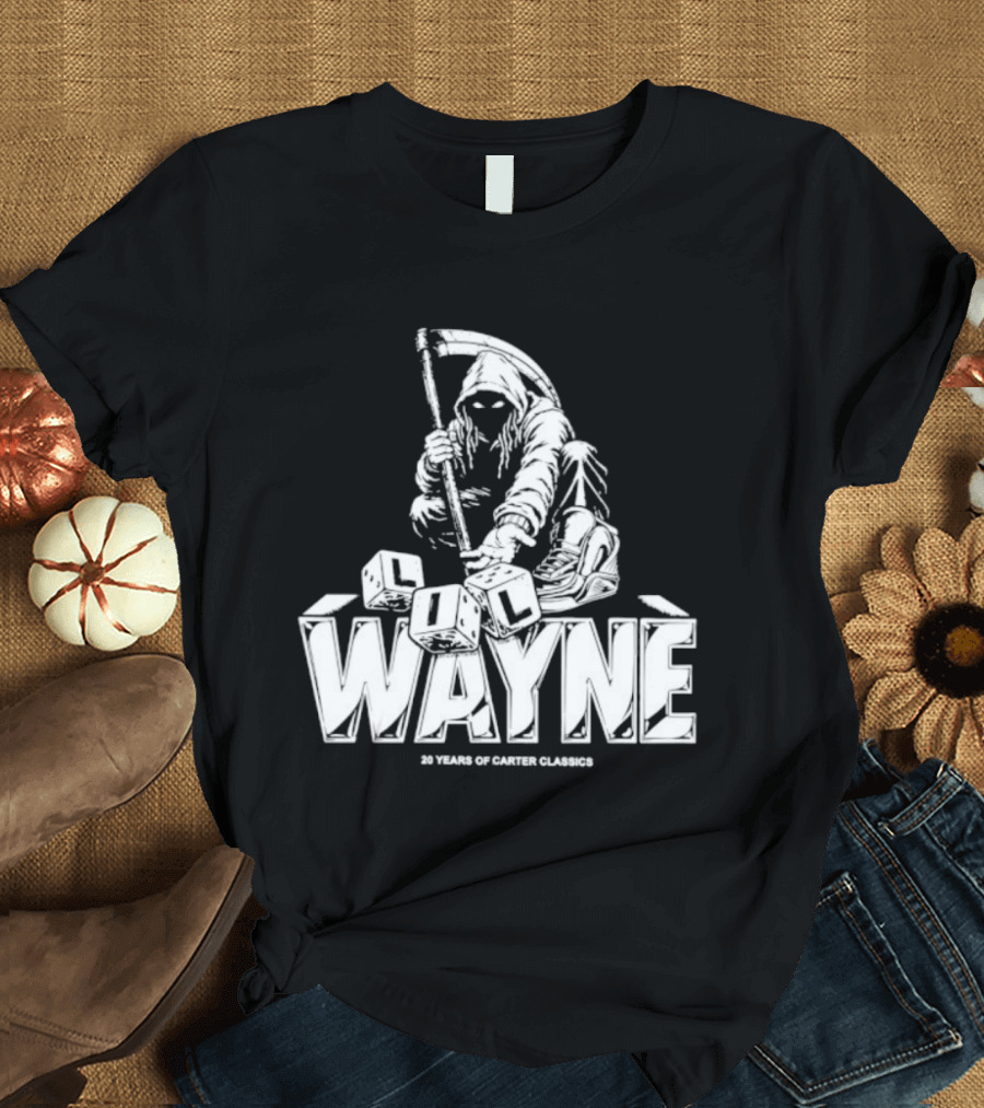 Lil Wayne 20 Years Of Carter Classics Reaper T-Shirt