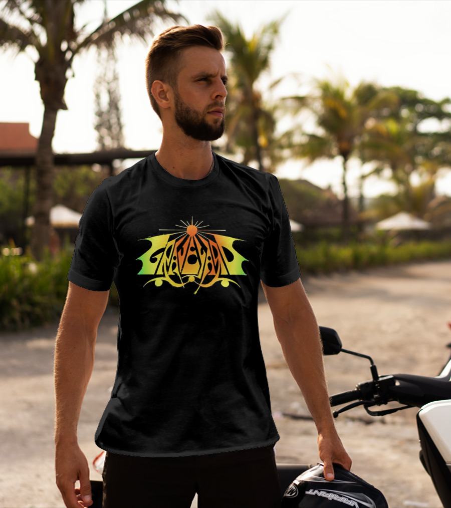 Graveyard Fever Vibrant Gothic Sunburst T-Shirt