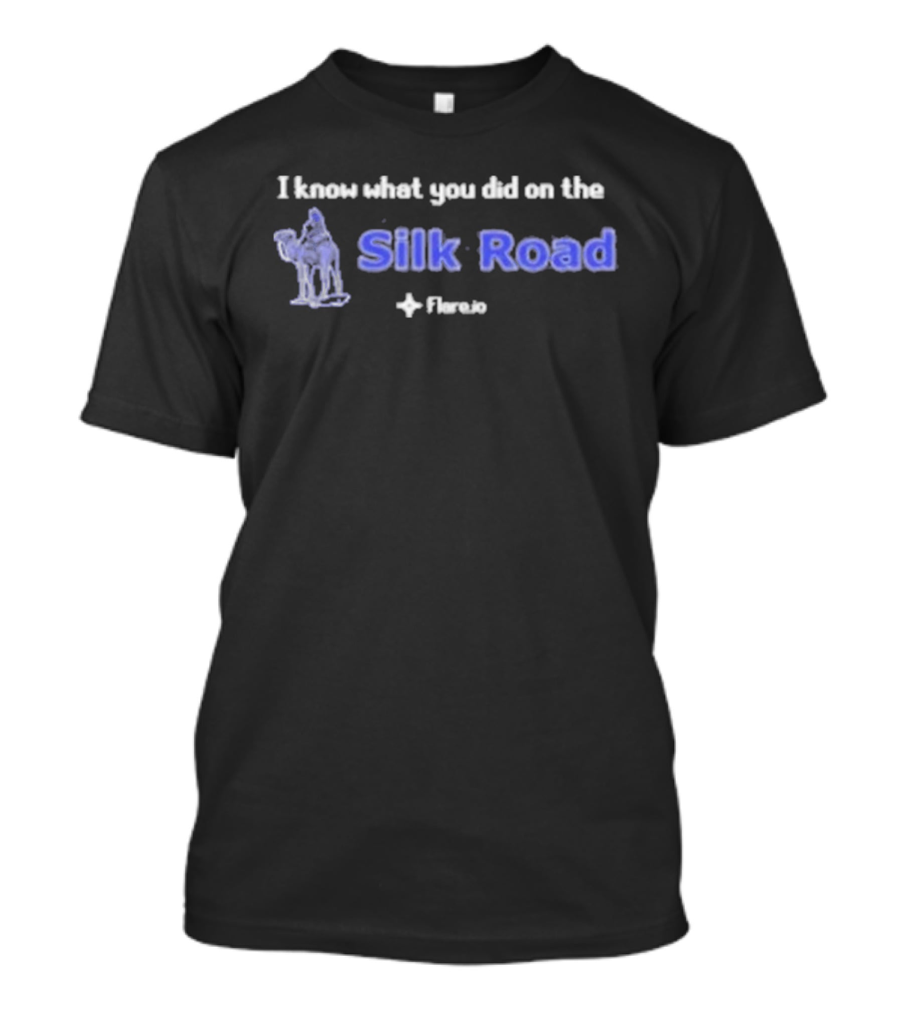 I Know What You Did On The Silk Road Funny Adventure Meme With Camel And Floral T-Shirt