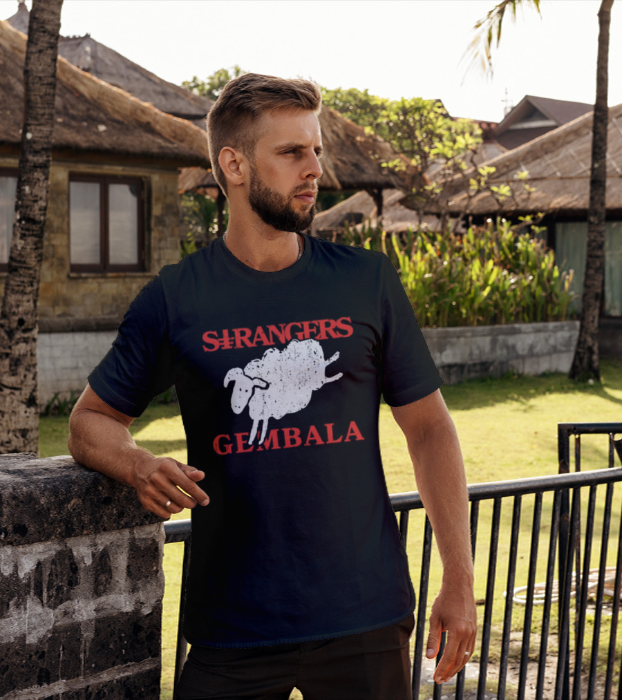 Strangers Gembala Sheep Art Teeshirt T-Shirt