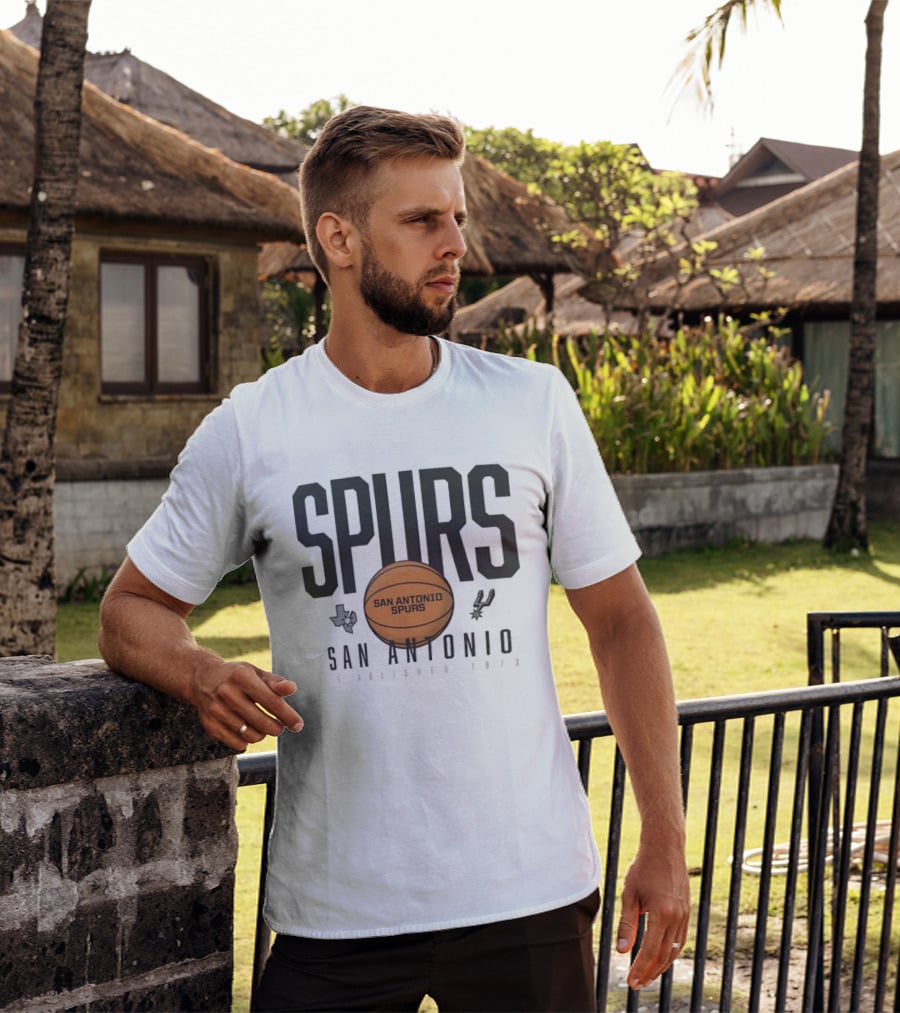 San Antonio Spurs Established 1973 Basketball Texas T-Shirt