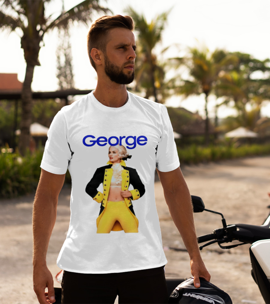 George Founding Fathers Historical Costume Colonial Attire T-Shirt