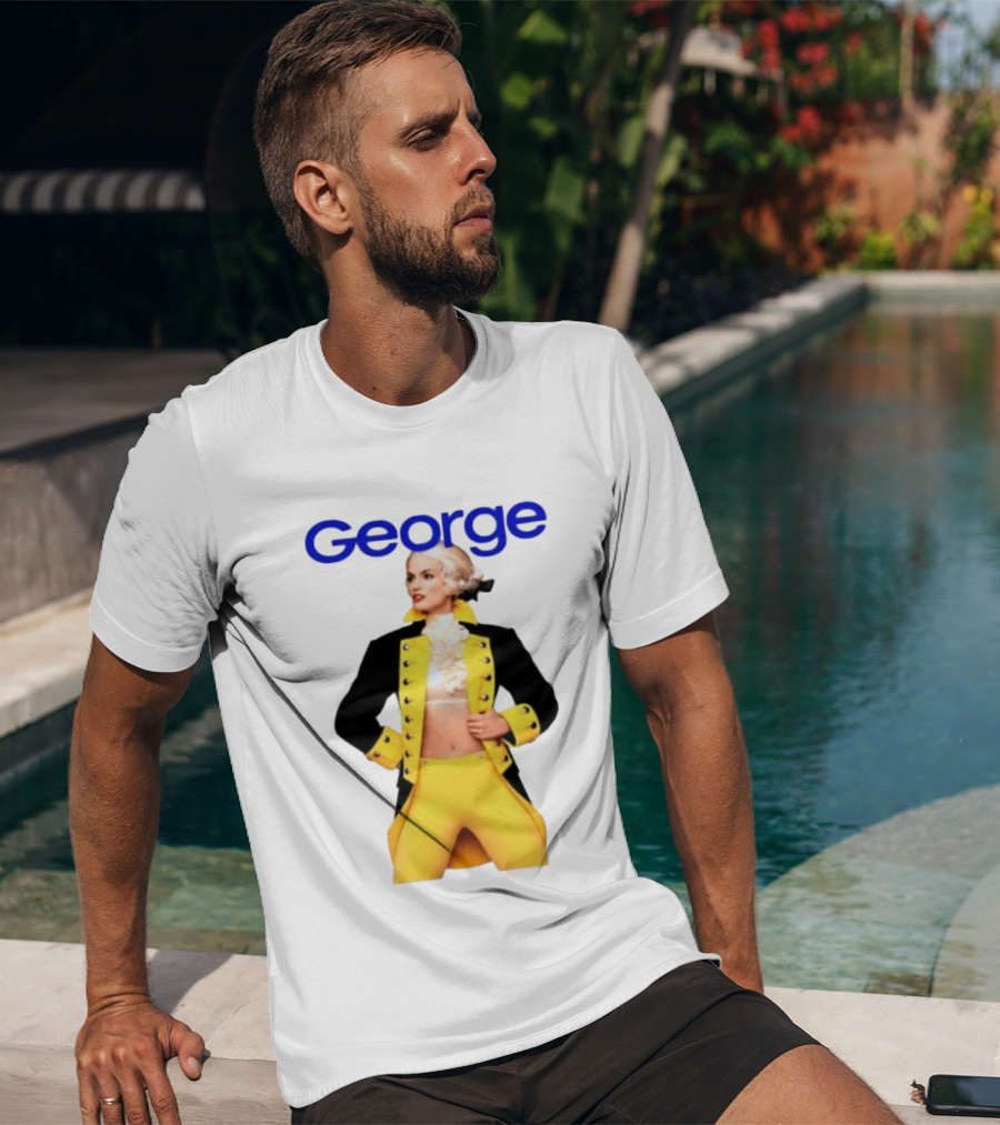 George Founding Fathers Historical Costume Colonial Attire T-Shirt