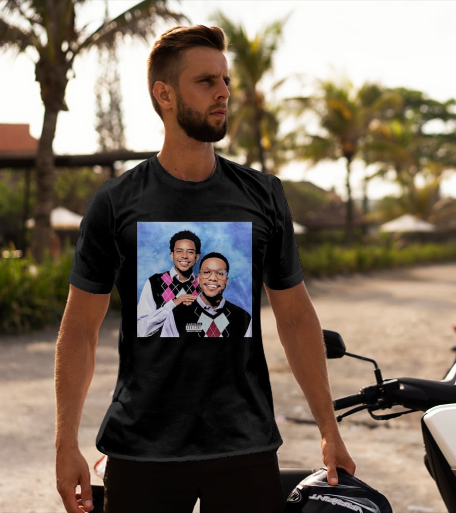 Anderson Paak Cordae Step Brothers Parody Album Cover T-Shirt