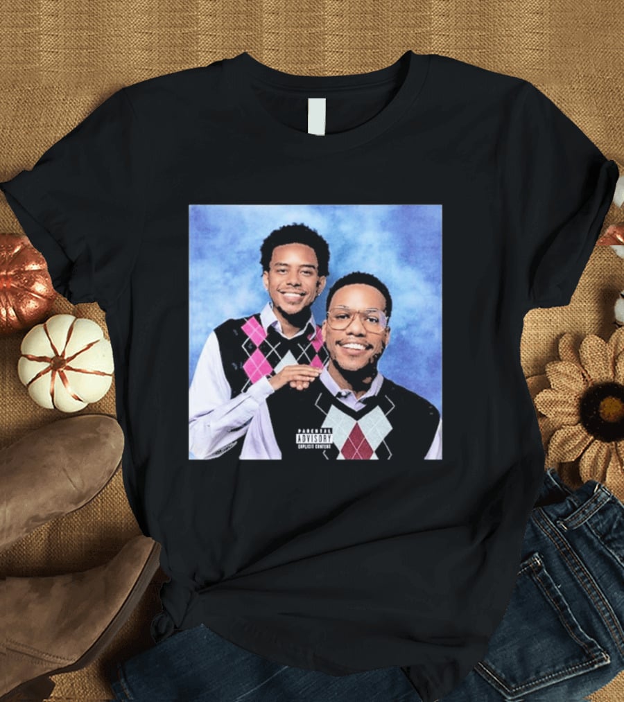 Anderson Paak Cordae Step Brothers Parody Album Cover T-Shirt