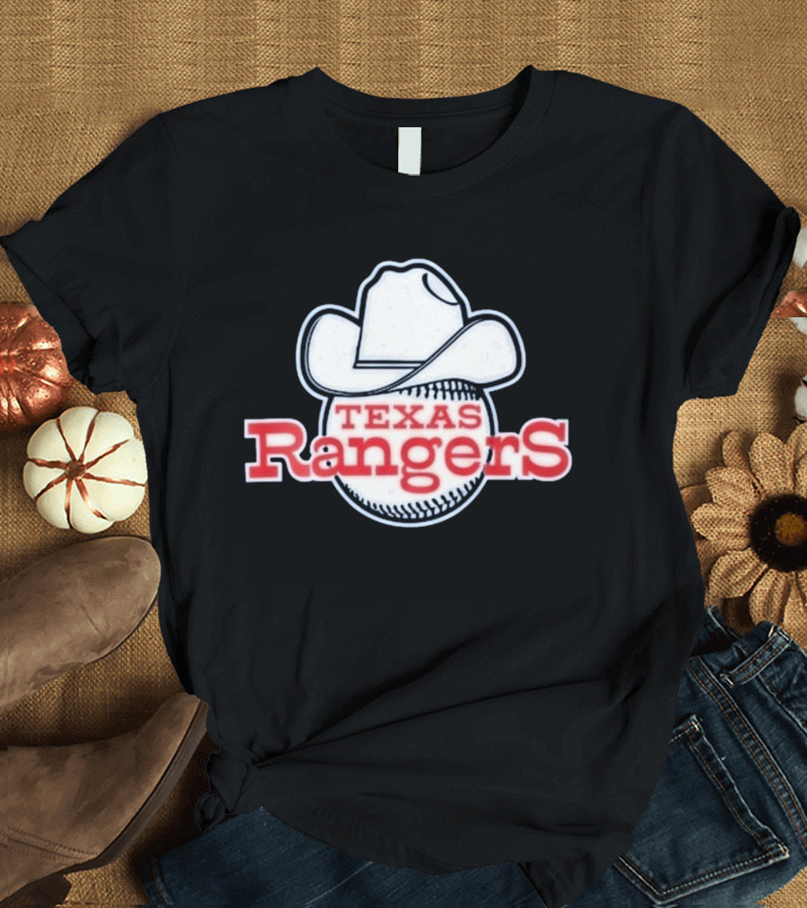 Texas Rangers 2026 Windbreaker Cowboy Hat Baseball T-Shirt