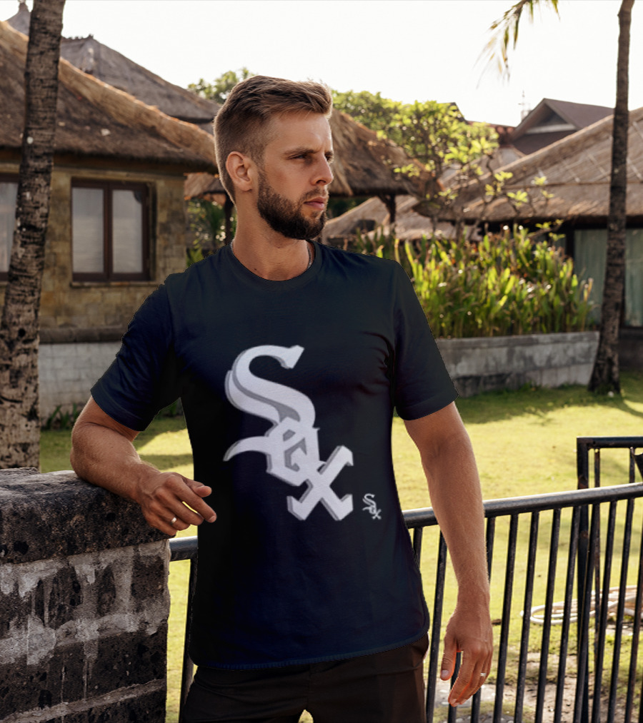 Chicago White Sox Cartoon 2 Sided Sox T-Shirt