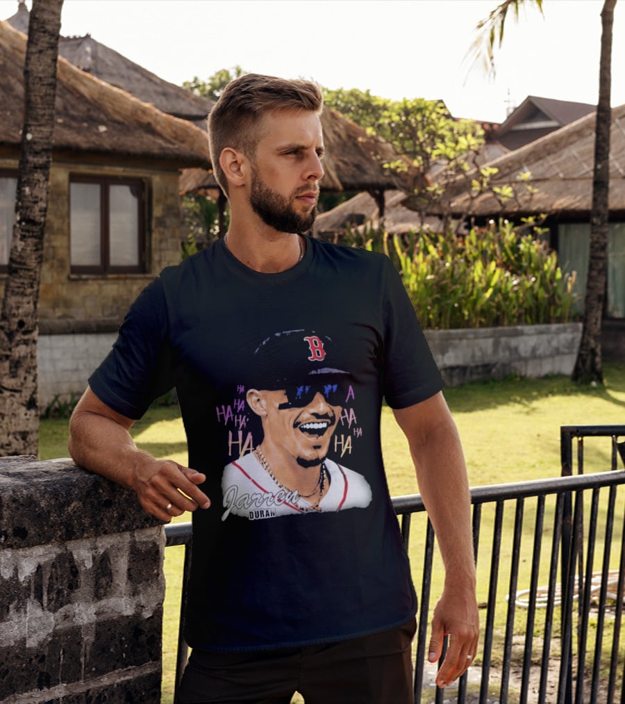 Jarren Duran They Laughed I Kept Going Boston Baseball Humor T-Shirt