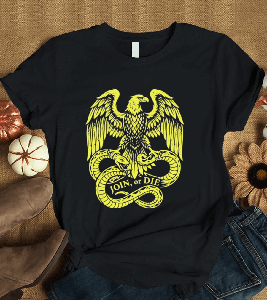 Join Or Die Eagle Snake T-Shirt