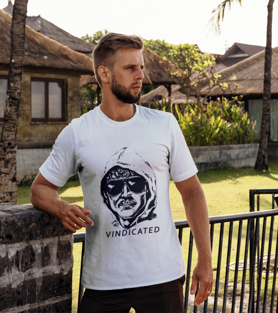 Unabomber Image Vindicated T-Shirt