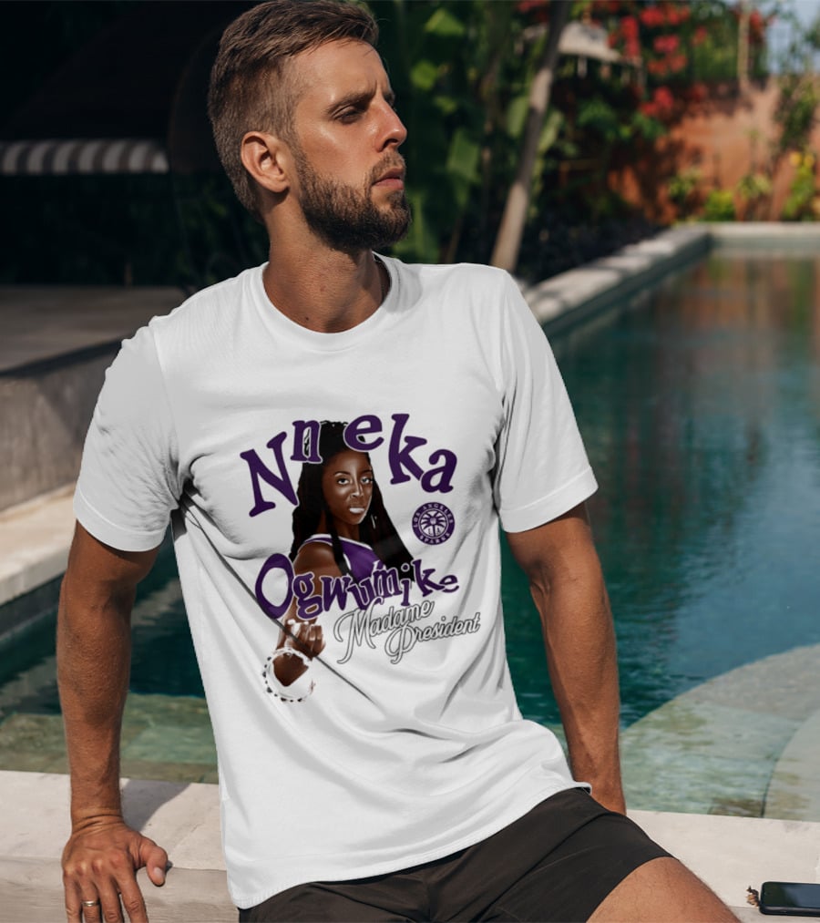 Nneka Ogwumike Madame President Los Angeles Sparks T-Shirt