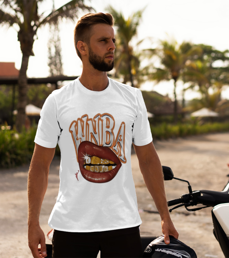 WNBA Grill Mouth Gold Teeth T-Shirt