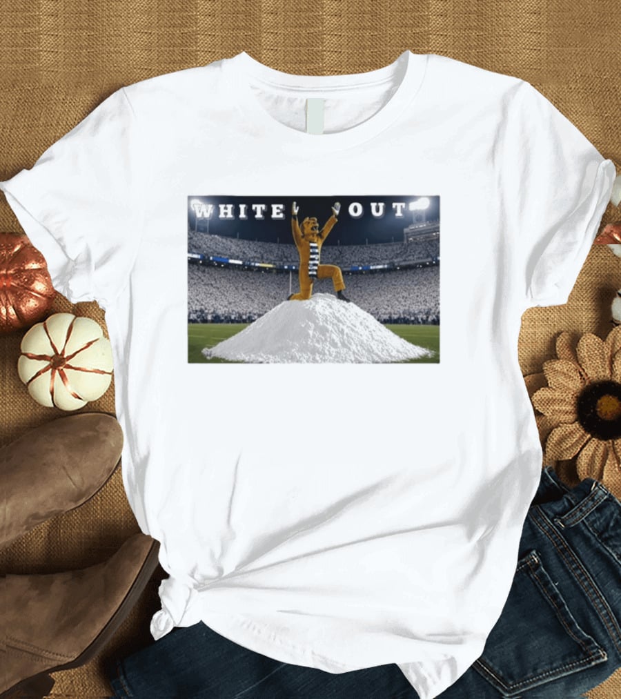 Nittany Lion Celebrate White Out Stadium Fan Gameday Event T-Shirt