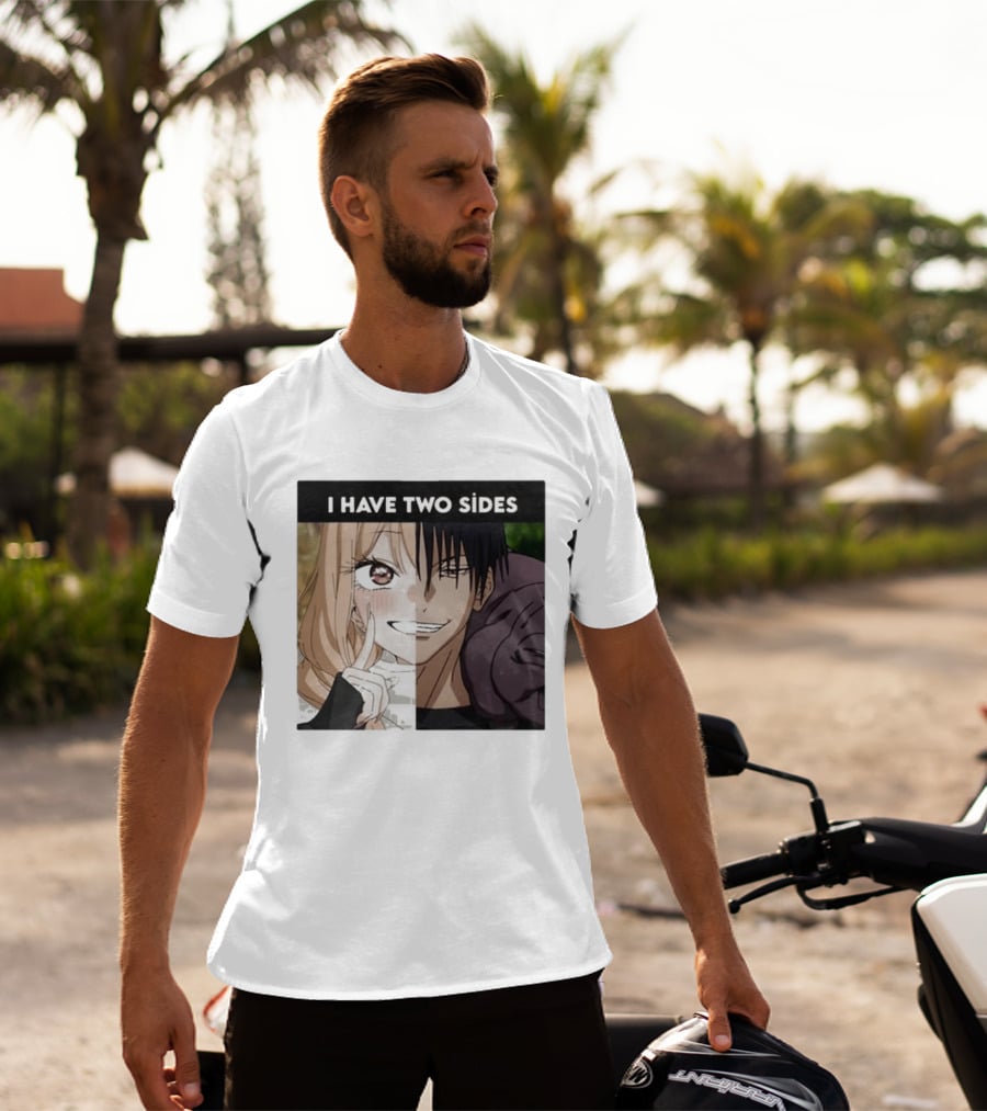I Have Two Sides Toji Fushiguro And Marin Kitagawa Manga Characters T-Shirt