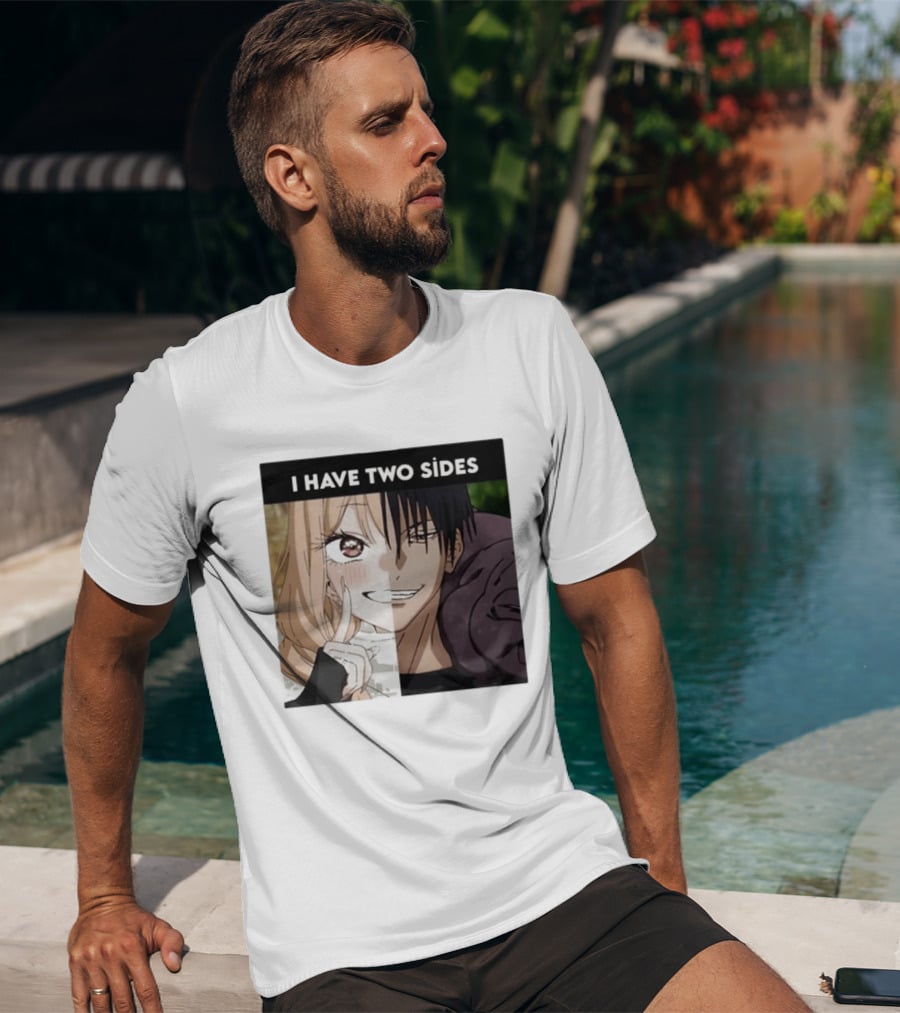 I Have Two Sides Toji Fushiguro And Marin Kitagawa Manga Characters T-Shirt